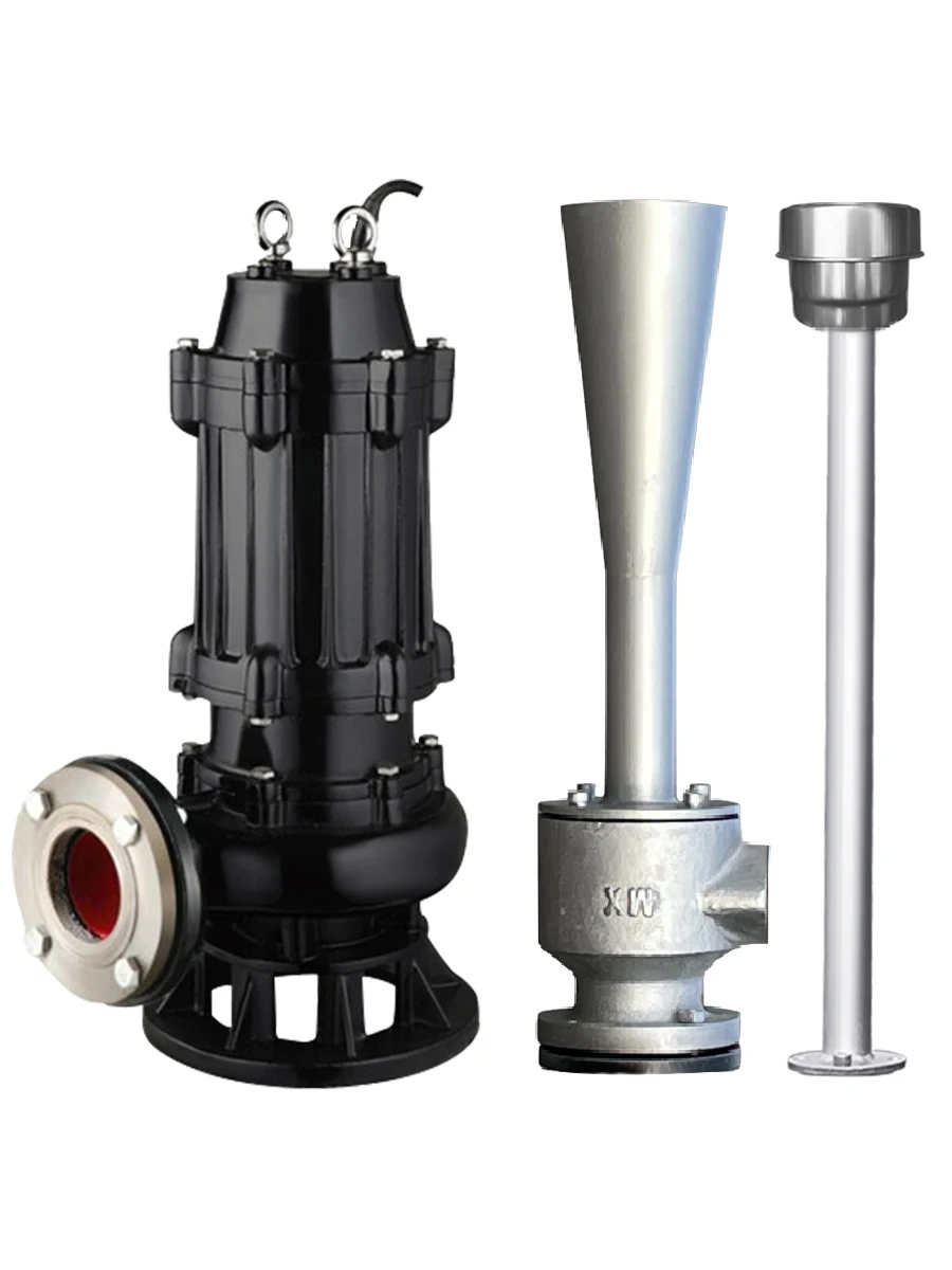 QSB Jet Aerator Deep Water Self-Priming Submersible High Speed Water Flow Aerator