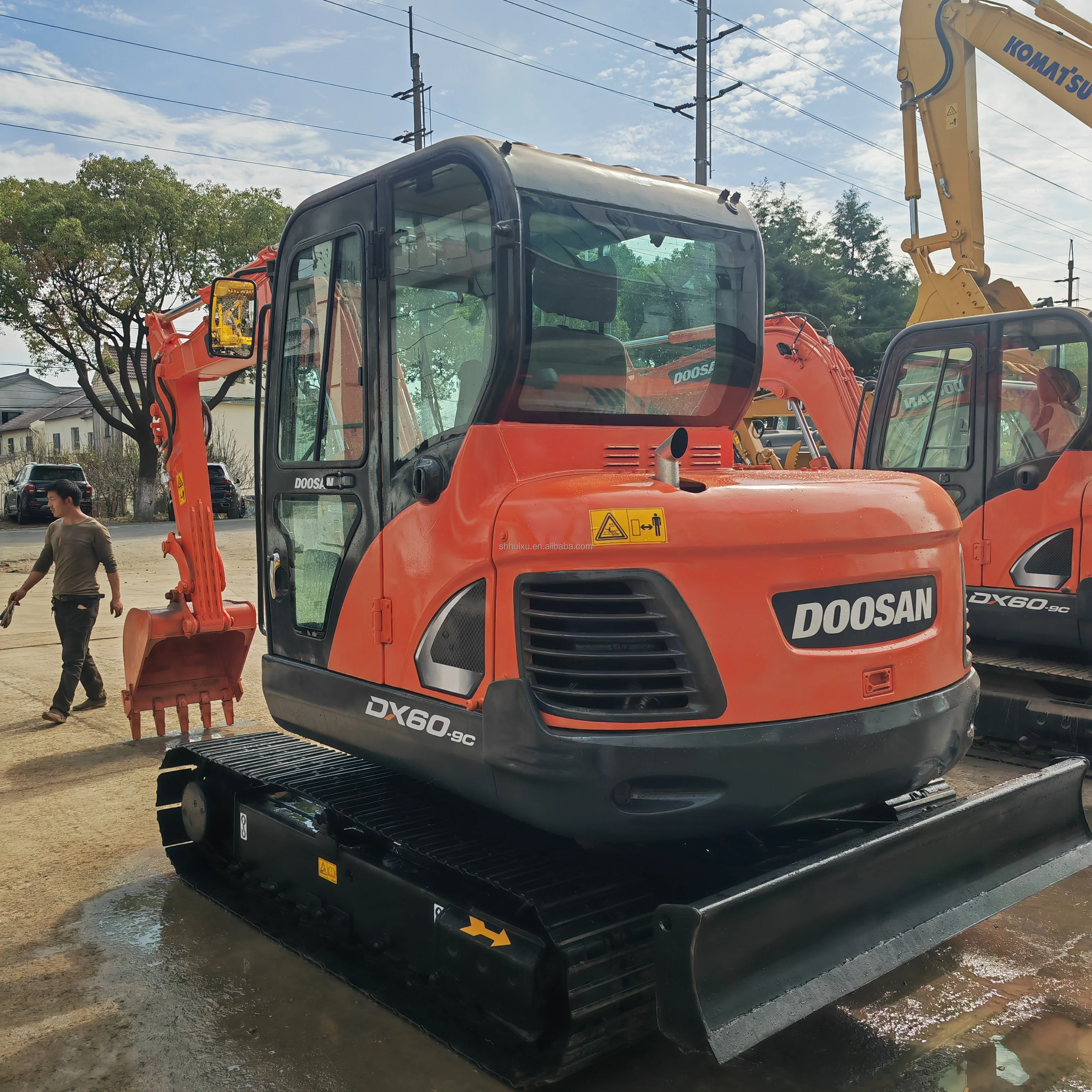 6ton mini size used excavator used doosan dx60 for sale