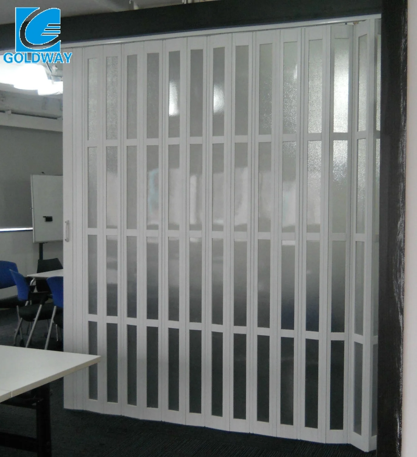 Easy Install Retractable PVC Folding Door For Home