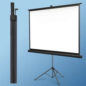 100 дюймовый 16:9 штатив проекционный экран фронтальный экран с подставкой лучший наружный двор
