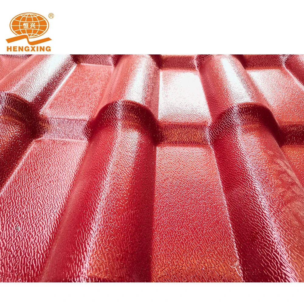Colorful villa roof tile synthetic resin tile waterproof Roofing building materials