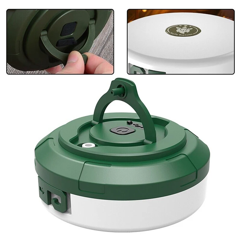 Multiple Light Source Outdoor Lantern USB Rechargeable Celebration Yard Retractable Brightness Tape LED Camping String Lights