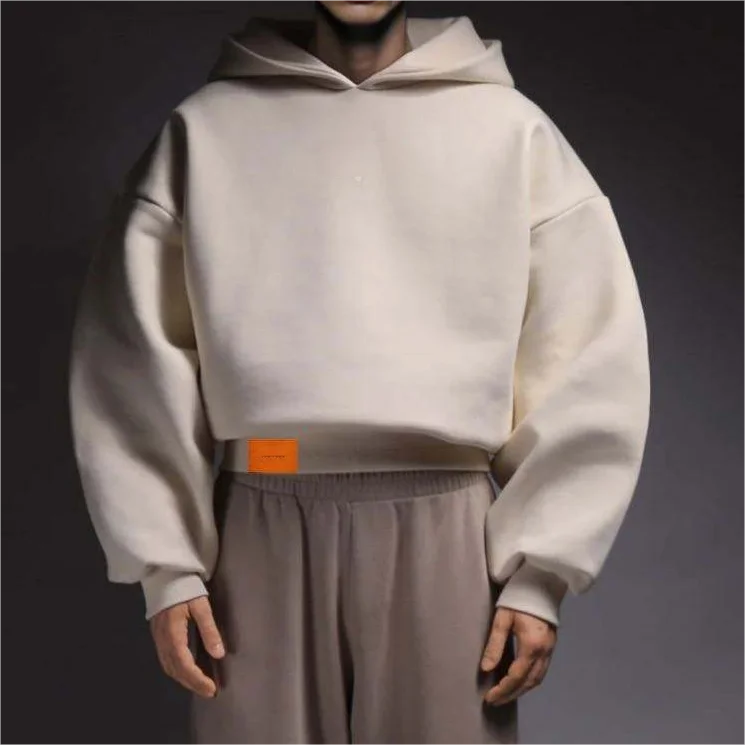 100% хлопчатобумажная толстовка с капюшоном из французской махровой ткани 500 г/м2