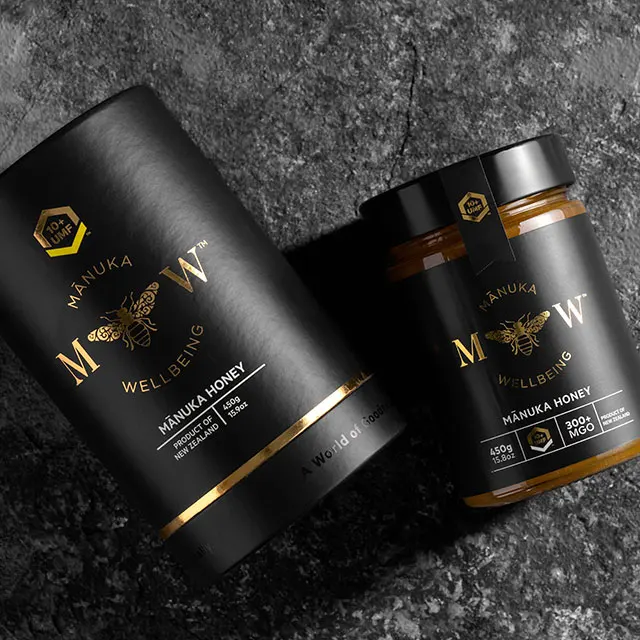 Manukawellbeing - Manuka Honey Lemon & Echinacea 8 pack , Certified UMF 20+ / MGO 850 + 2.8Grams 40PK