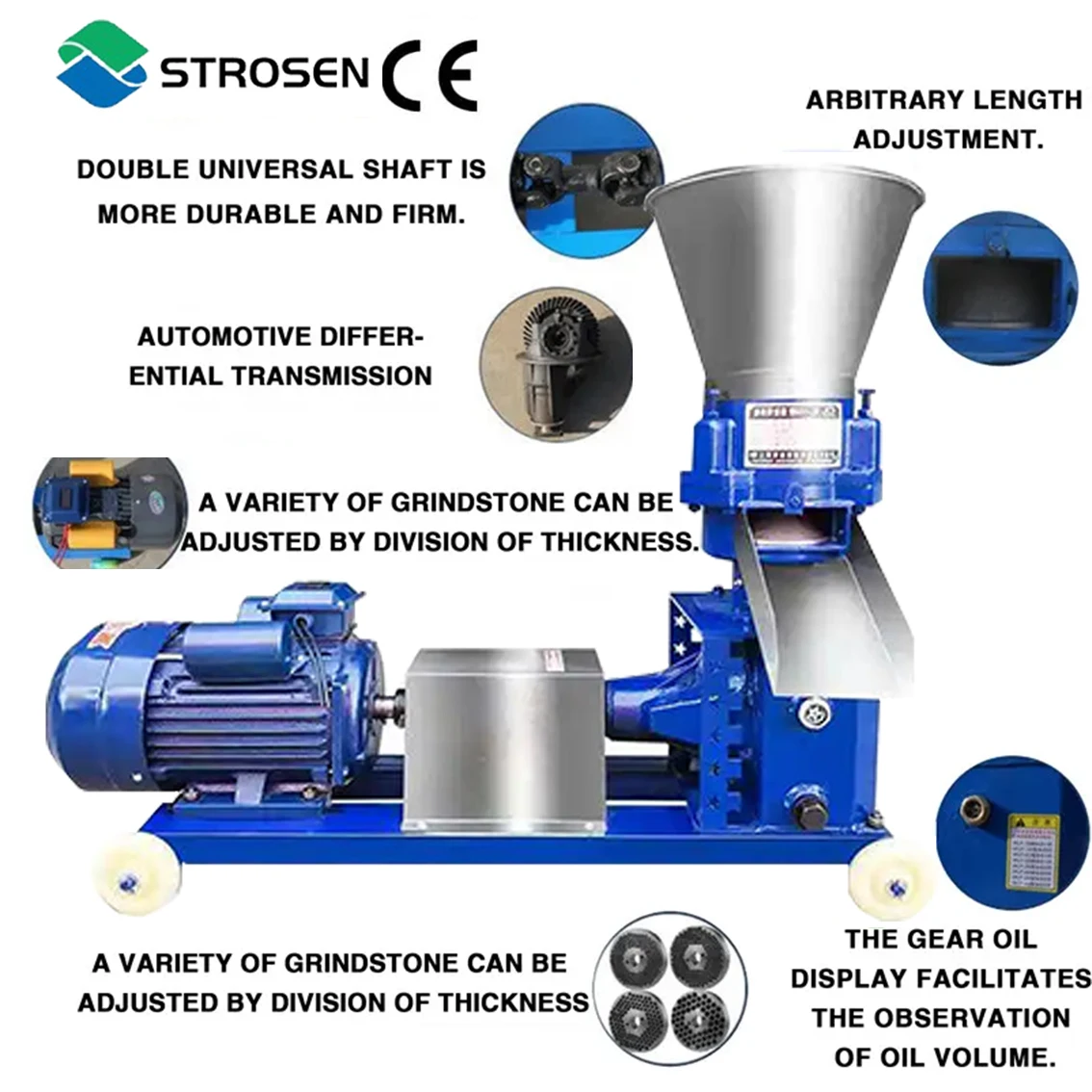 high performance animal feed machine processing home use feed processing machinery for cattle and sheep feed
