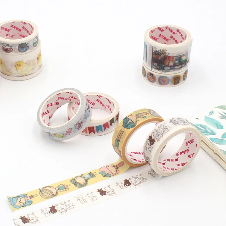 Washi Tape Basic Animated Cars Biodegradable Paper Self-Adhesive Planner Diy Arts & Crafts Scrapbooking Gift Wrapping Holiday De