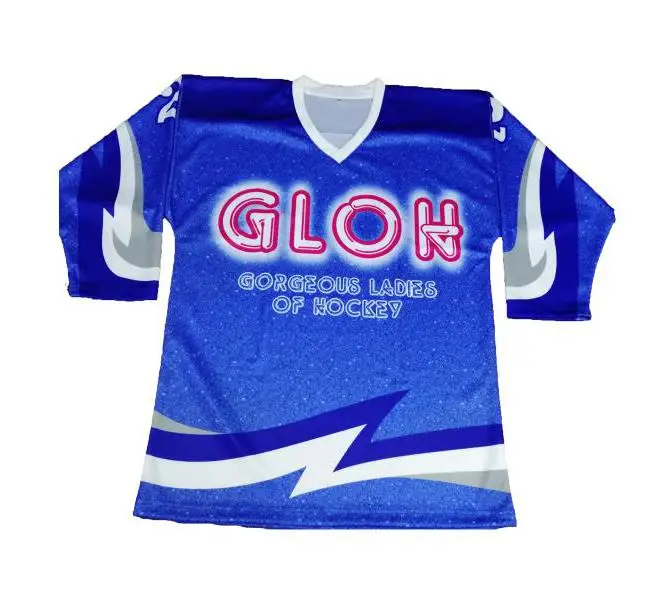 Team custom high quality league hockey jerseys Sublimation reversible hockey jerseys