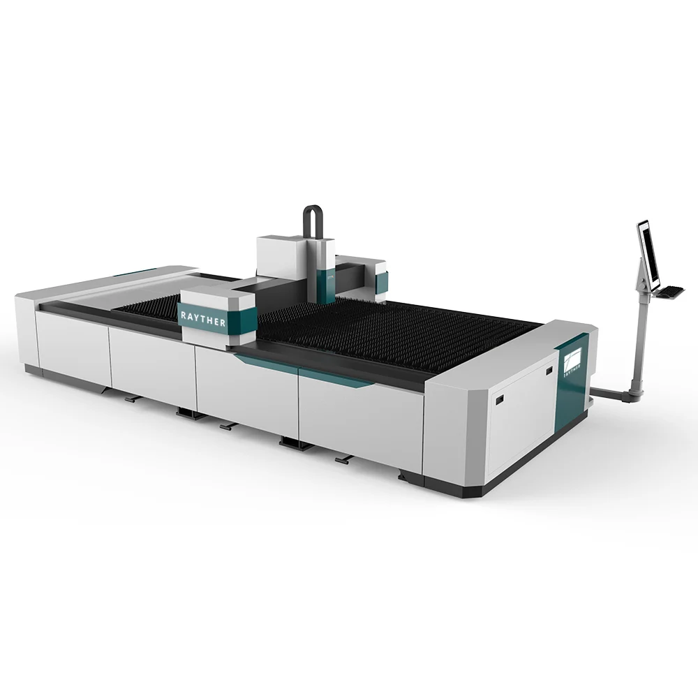 3015 Single Platform Rayther Fiber Laser Cutting Machine 1500W 3000W 6000W Optional Power High Precision Metal Cutting