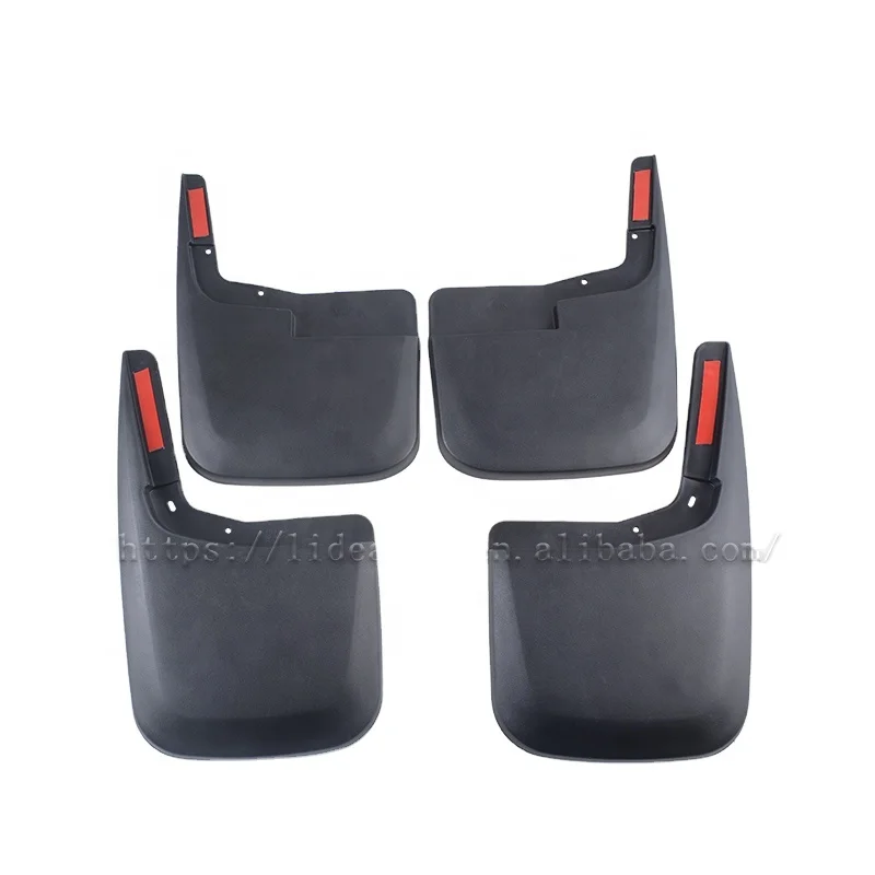 Car Front & Rear Wheel Splash Shield  Without Fender Flares For Ford F150