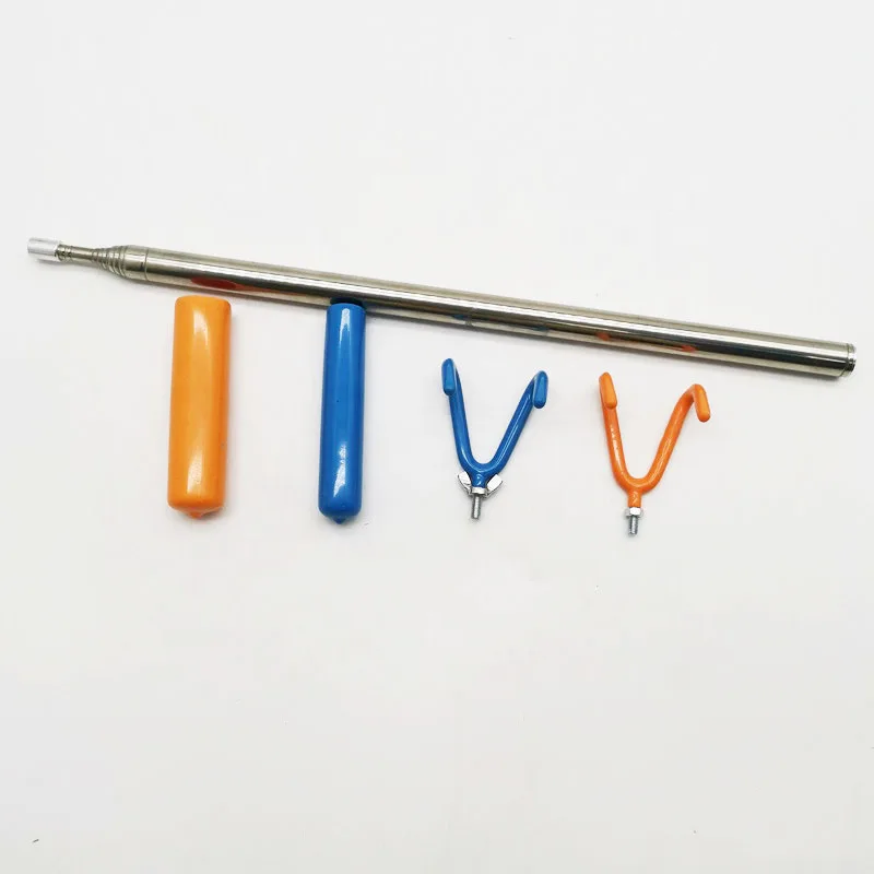 Professional telescopic pole with hooks telescopic pole antenna stainless steel telescopic pole