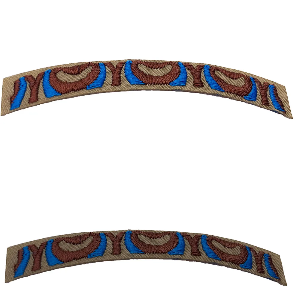 Wholesale Custom Embroidery Boy Scout Patches Iron on  Girl Scout Badges patches for clothing