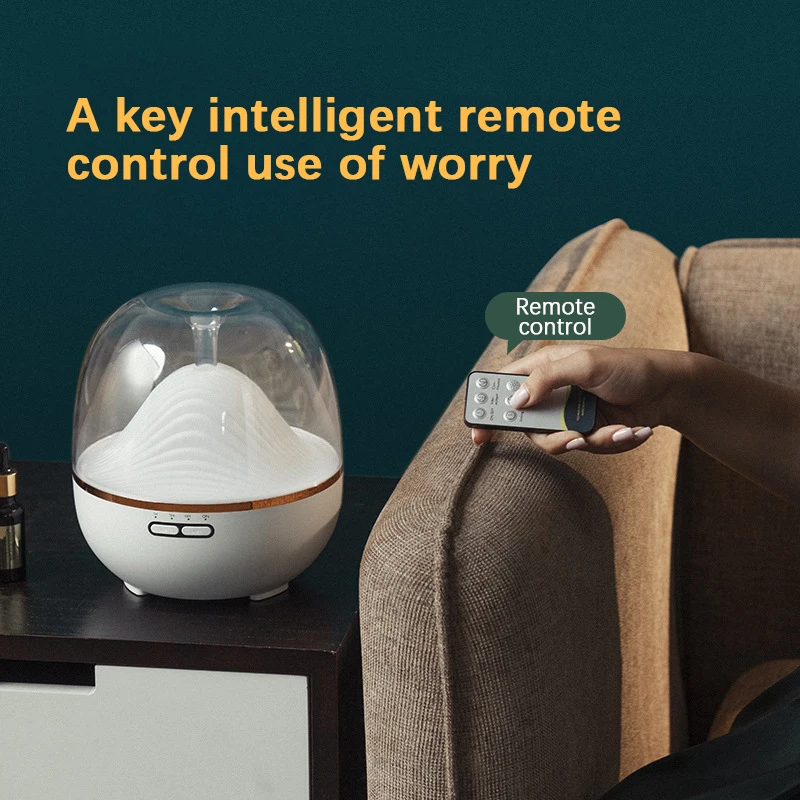 Automatic Smart Home Mute Glass Remote Ultrasonic Electric Humidifier Aroma Diffuser