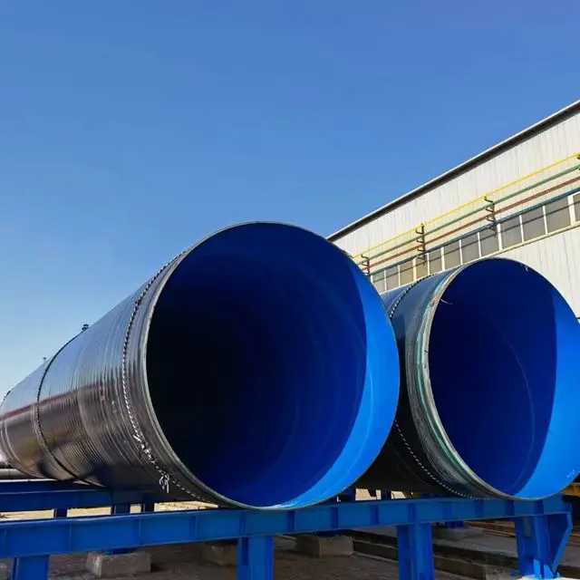 SSAW Steel Pipe welded used for Water, Oil, Offshore Piles, EPC Construction Projects