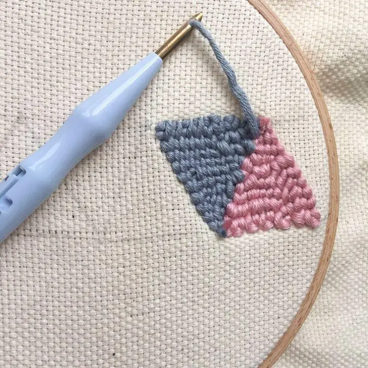 Plastic Adjustable Punch Needle for tufting gun