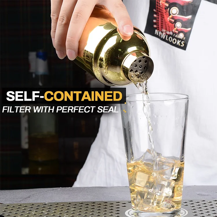 
DX factory high quality bar tool set gift box set bar shaker cocktail bar set 