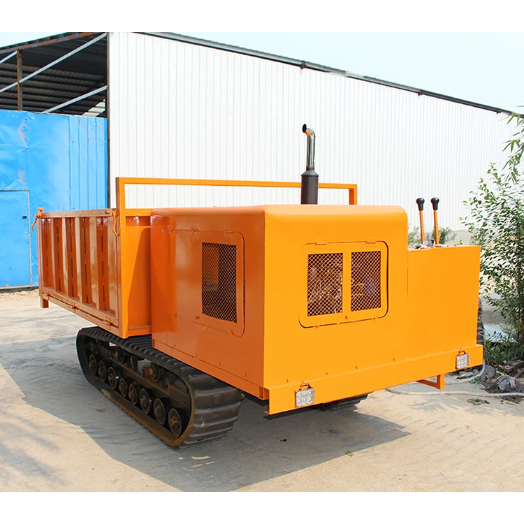 
Factory price crawler transport vehicle with agriculture rubber track 