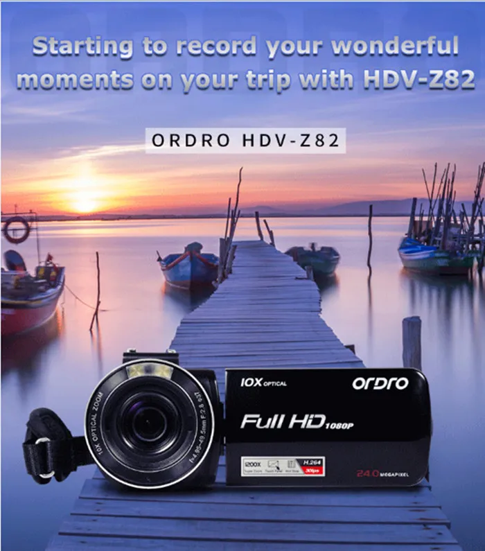 
ORDRO China Professional Digital Full HD 1080P Video Camera Cheap Digital Camcorder with good quality 
