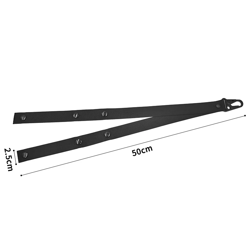 Adjustable Nylon Pom Poms Holder Strap for Cheerleading Cheer Bow Holder for Backpack Cheer Accessories (No poms Included)