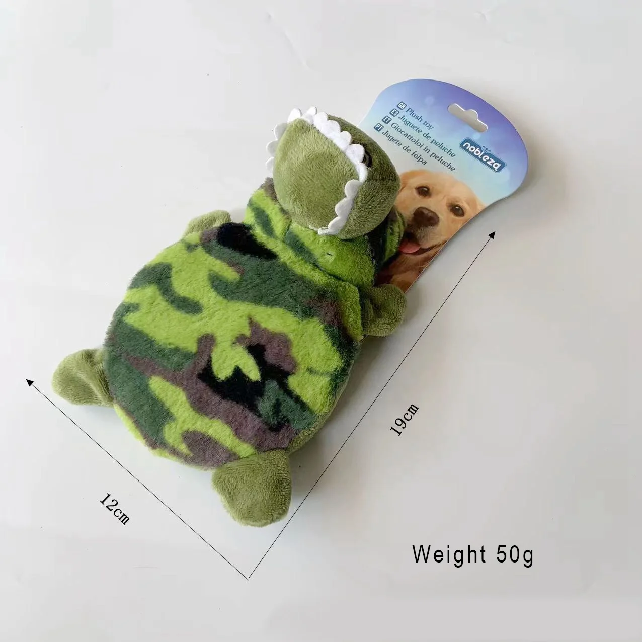 Squeaky Dog Toys Cute Stuffed Elephant Durable Plush Toys for Large Breed Dog Chew Toys for Small Medium Large Dogs