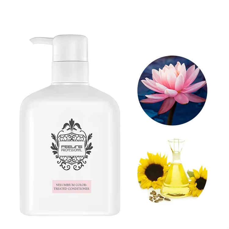 OEM Pro-Hair Nelumbium Color-Treated Conditioner 600ml Color-Safety Helianthus Annuus After dye 600ML