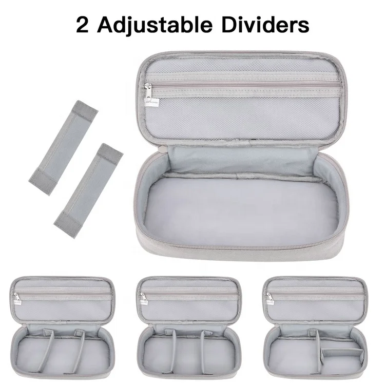 Cable Organizer Bag Electronics Carrying Travel Case for Charger  Cords Tech Accessories Portable Power Bank