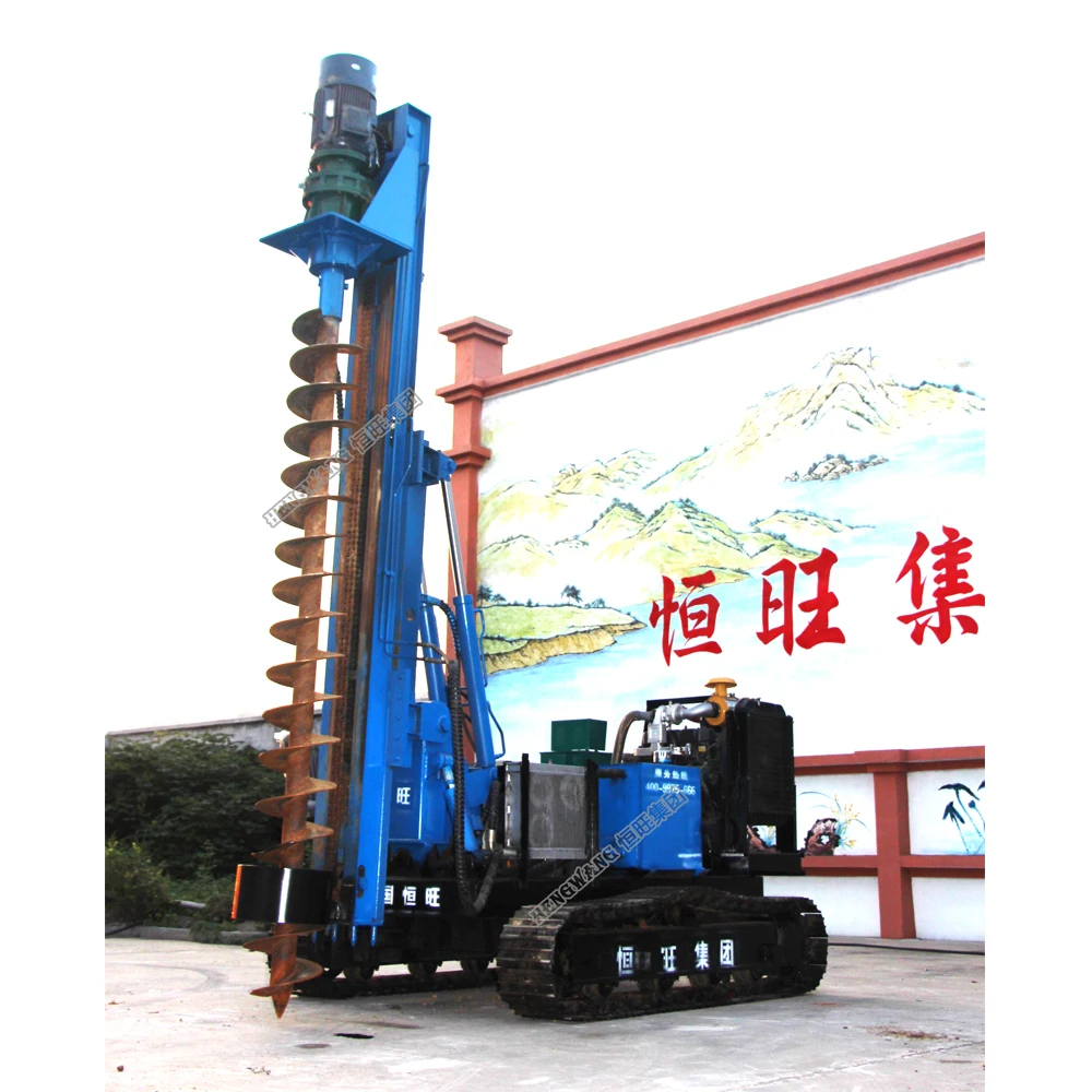 New Product Post Driver Hengwang Ground Screw Pile Electric Boring