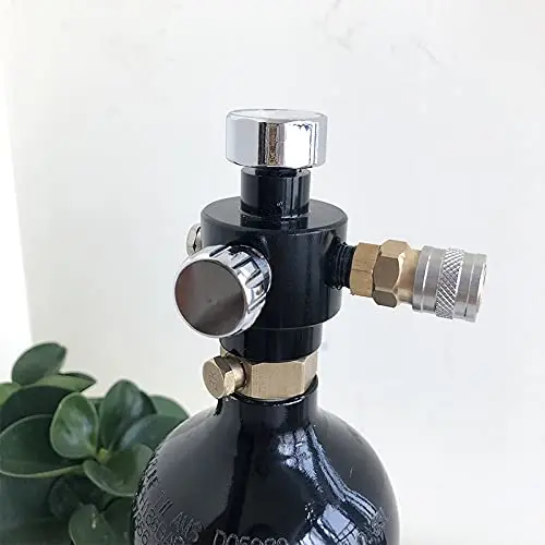 ULTRAFORCE 0-800PSI Regulator with 8mm Quick Disconnect Input Refill co2 /HPA Gas for Air soft