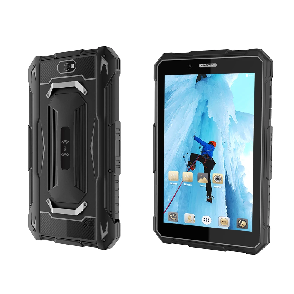 Factory 4G 8inch 4GB+64GB NFC industrial tablet Waterproof IP68 Rugged Tablet