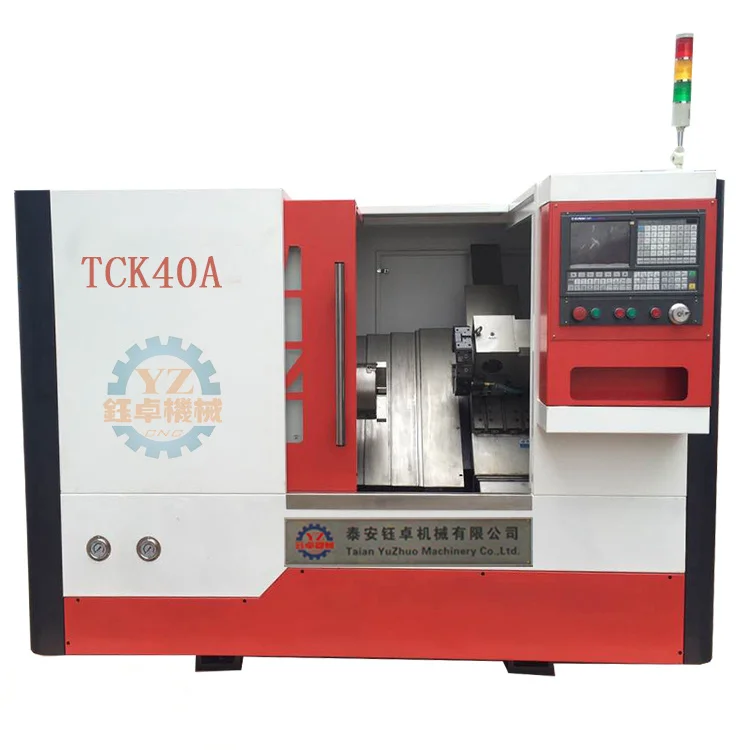 TCK40A Inclined Bed CNC Lathe with CE Certification