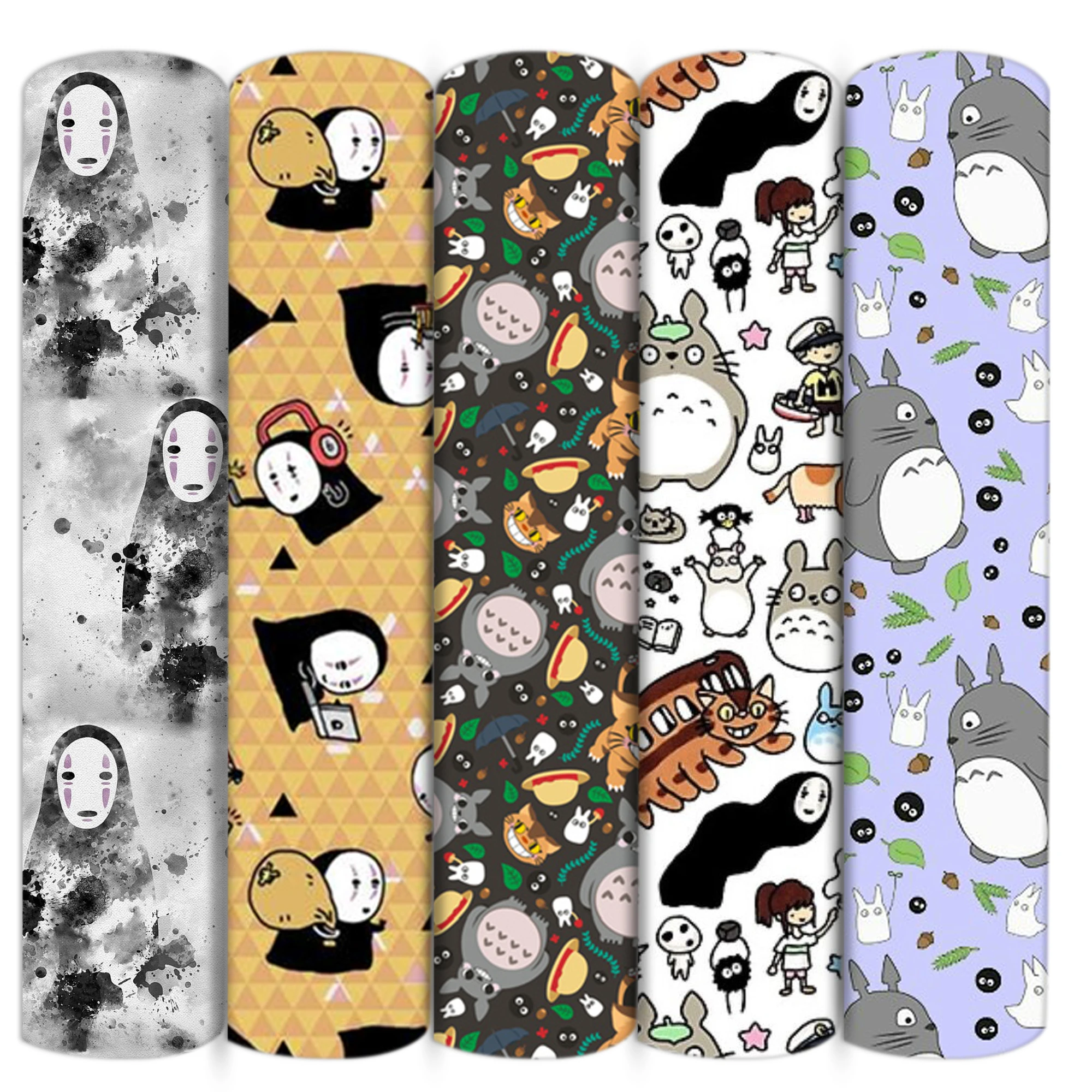 Мультяшная Лоскутная печатная ткань из полиэстера и хлопка рукоделие Органайзер материал для шитья