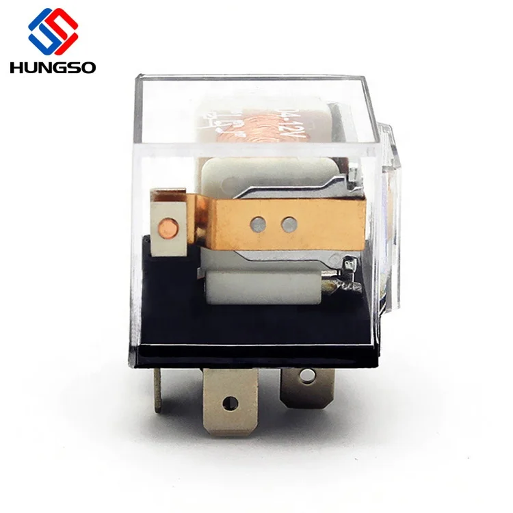 Прозрачное реле питания 12v со светодиодным индикатором 80a auto relay