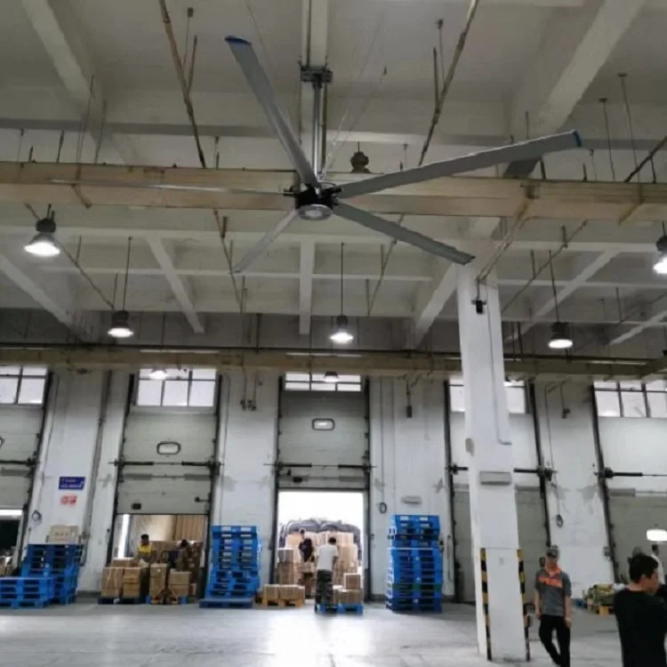 
China OEM Ceiling flow air cooling ventilation PMSM high volume ceiling fan for many occasions high quality low price in stock 