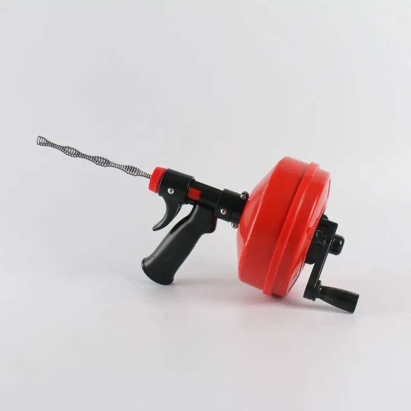 33Feet Heavy Duty Flexible Plumbing Snake Use Manually or Powered for Kitchen and Shower Sink Drain Auger