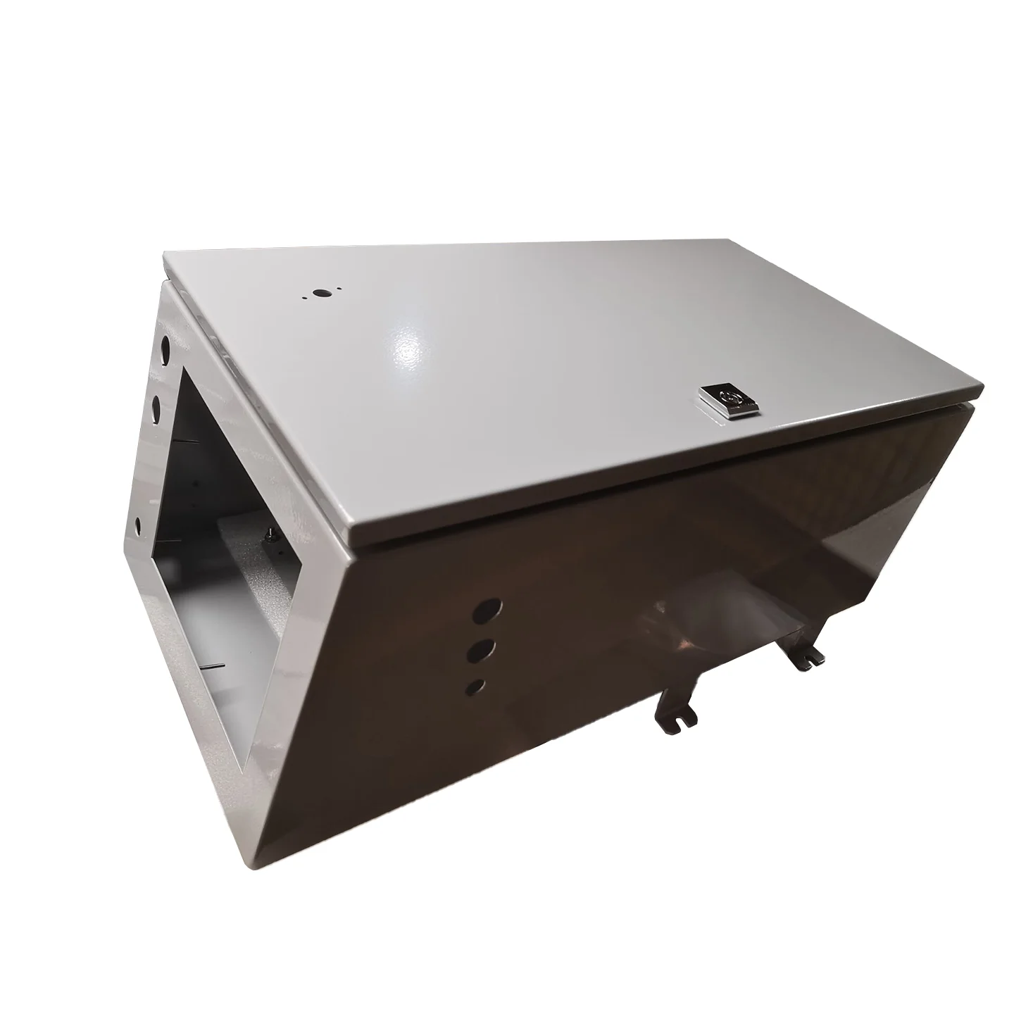 Ip66 Waterproof Cabinet Outdoor Control Electrical Laser Cutting Service SS304 316 Powder Coated Parts Sheet Metal Fabrication