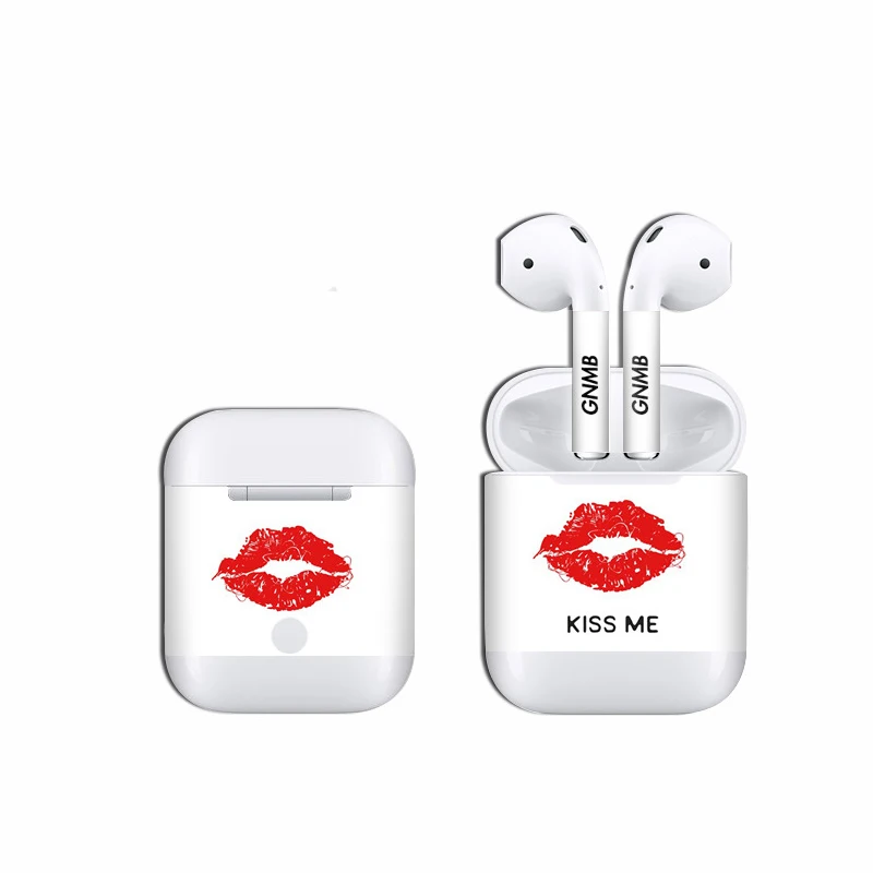 OEM умные красочные наклейки для airpods против царапин
