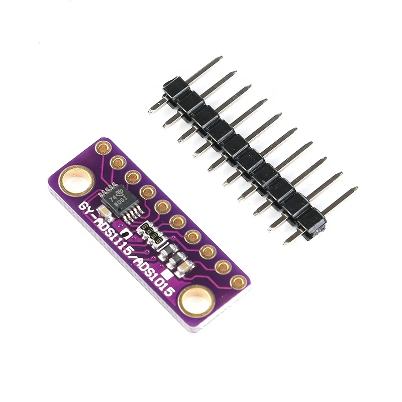 I2C 16 Bit ADC 4 Channel Analog to Digital Conversion Programmable Gain Amplifier ADS1115