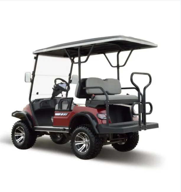 Customize 48V Lithium-Ion Battery Lifted Off-road Golf Cart with 4 Seats