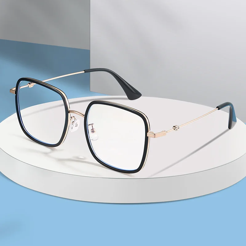 0702 Vintage Custom Logo Vintage High Quality Custom Blue Light Blocking Optical Eyeglasses Frames