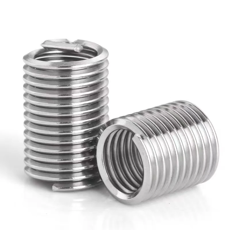 Professional Spark Plug Quick Thread Spring Internal And External Thread Concentric Body Standard Threaded Inserts