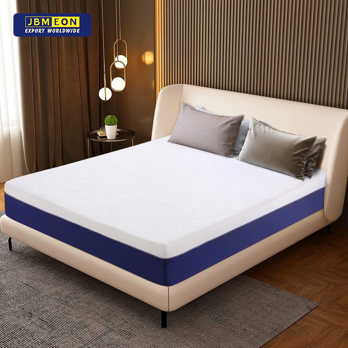 Good natural latex visco gel memory foam mattresses  foam sleep well foam Chinese mattress