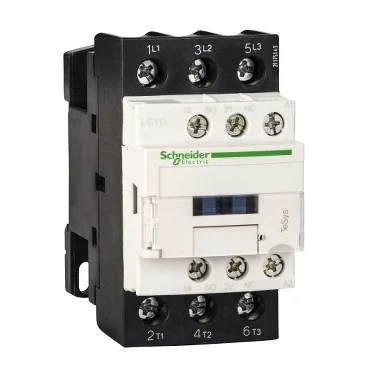  Schn eider Electric TeSys D series three pole AC contactor 9a 220V 50 / 60Hz;