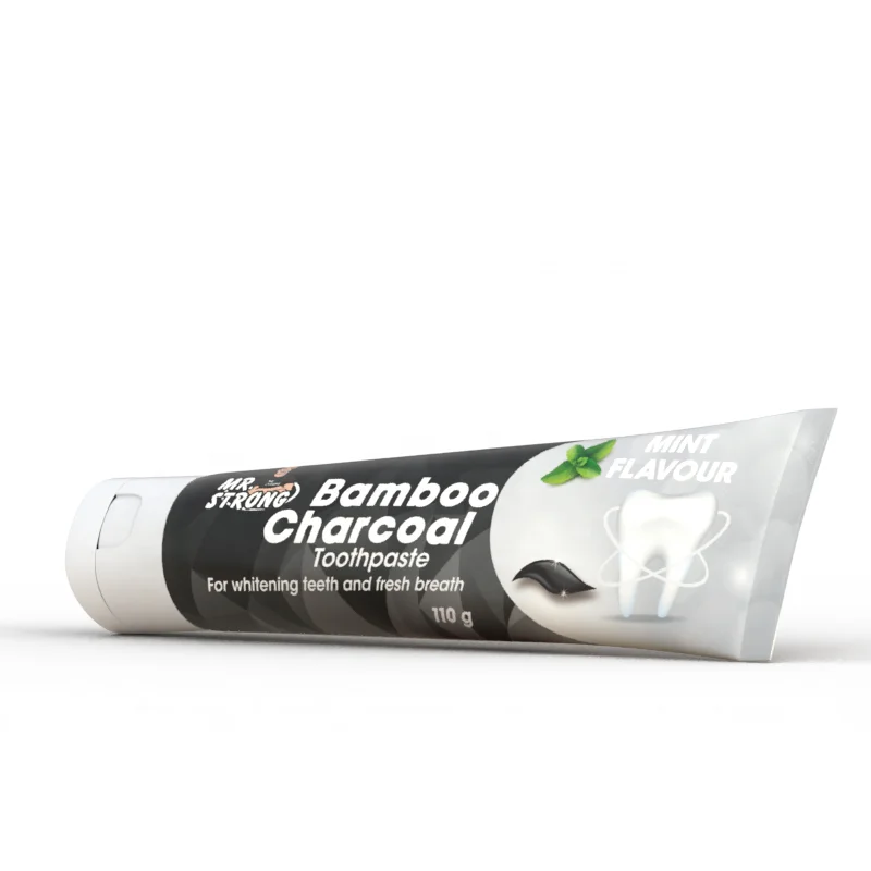 Black Color Fluoride Protect Charcoal Toothpaste