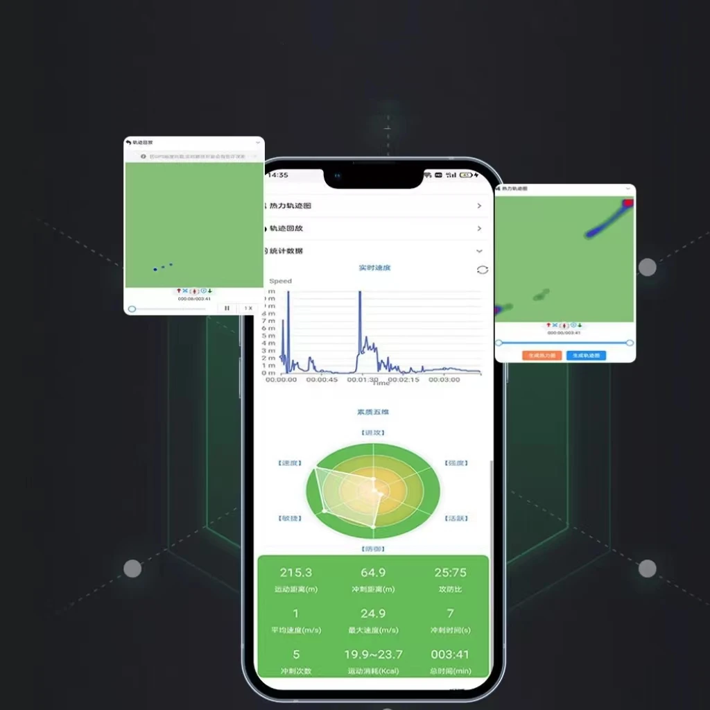 Customized Logo GPS Soccer Activity Tracker Sports Football Performance Vest Wearable Technology Gps Tracker Football By APP