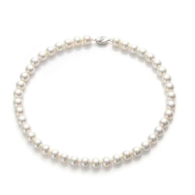 Оптовая продажа, модные белые жемчужные Ювелирные наборы 10 мм, подарок на день матери