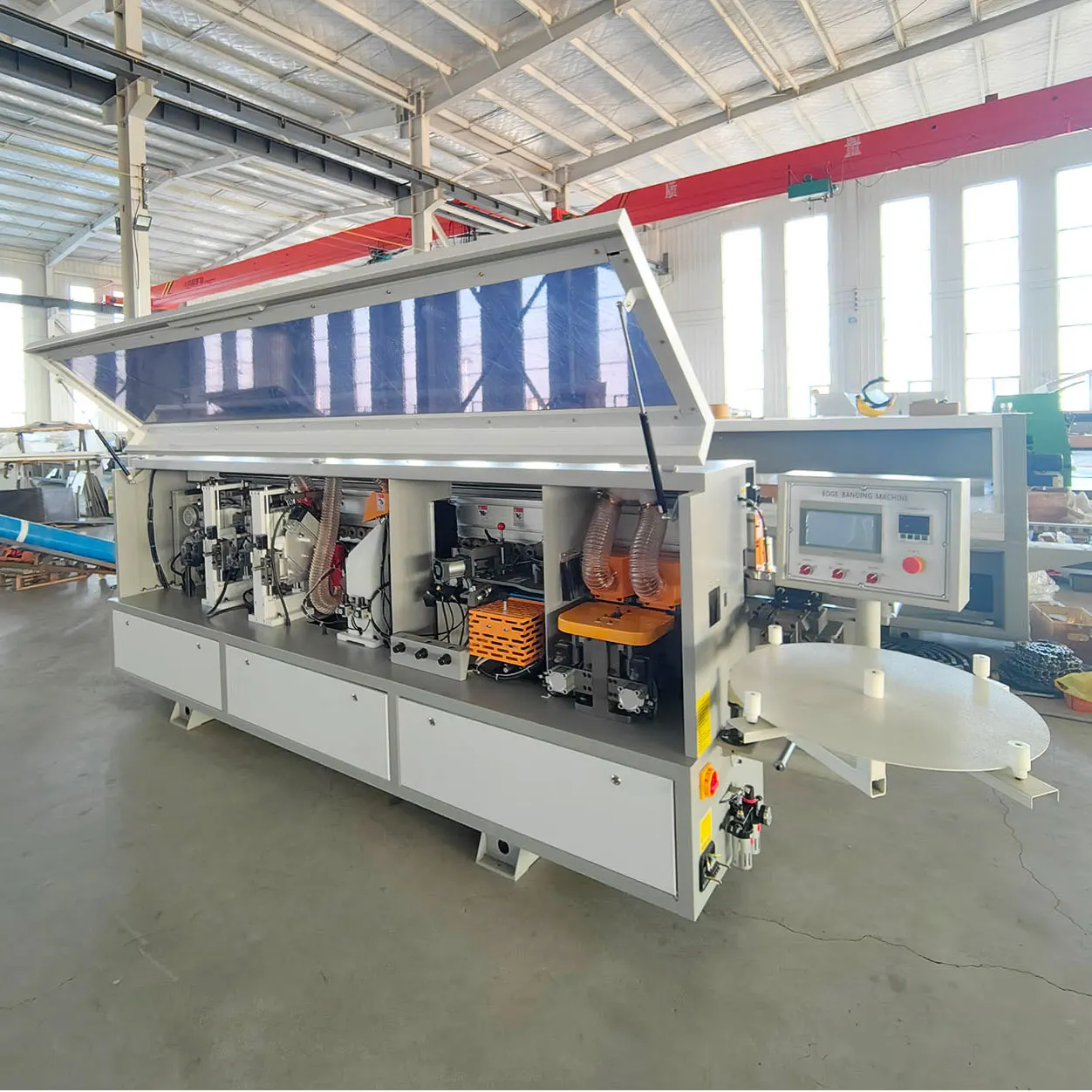 Automatic Edge Banding Machines Woodworking CNC Edge Bander With Pre-Miling For Sale