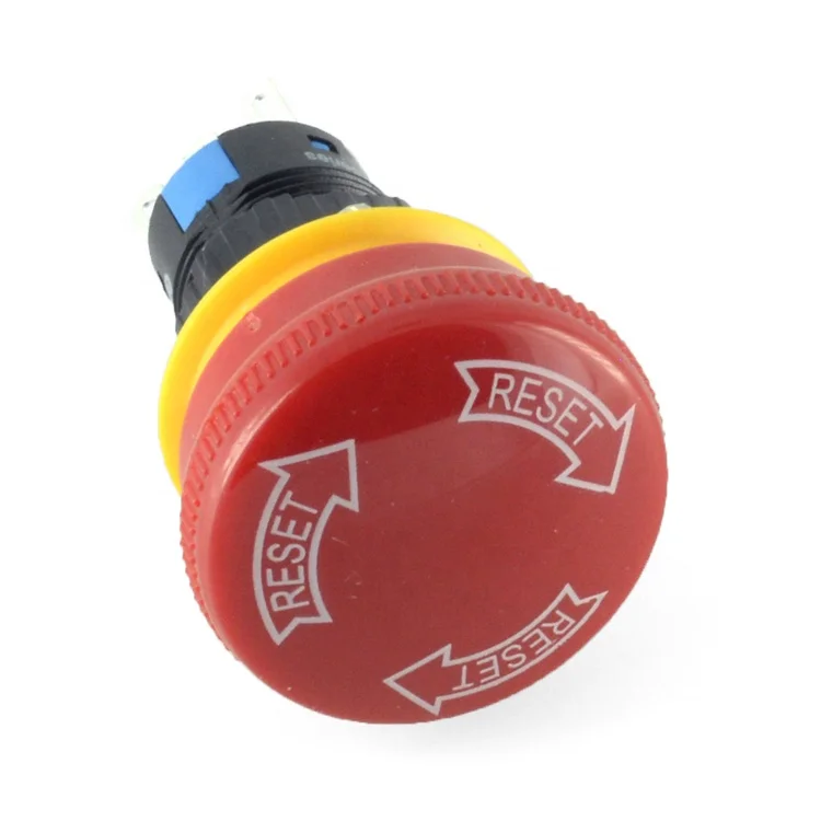 ONPOW 16mm scram push button switch(LAS1-AY-11TSB) (Dia. 16mm)(CE,CCC,ROHS,REECH)