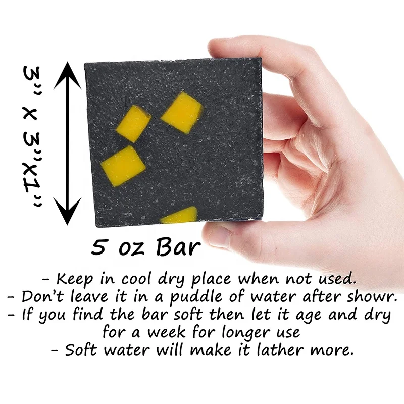 Best Turmeric Facial Dark Spots Remover Acne Lighten Perfume Plant Essential Oil Organic citrus African black handmade soap bar