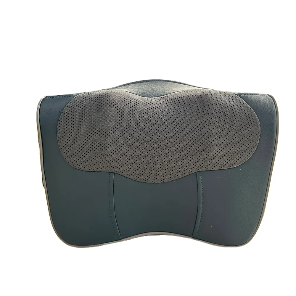 Electric Vibrator Infrared Shoulder Lumbar Foot Massager Pillow Relax Shiatsu Neck Back Massage Pillow with Thermal Rollers