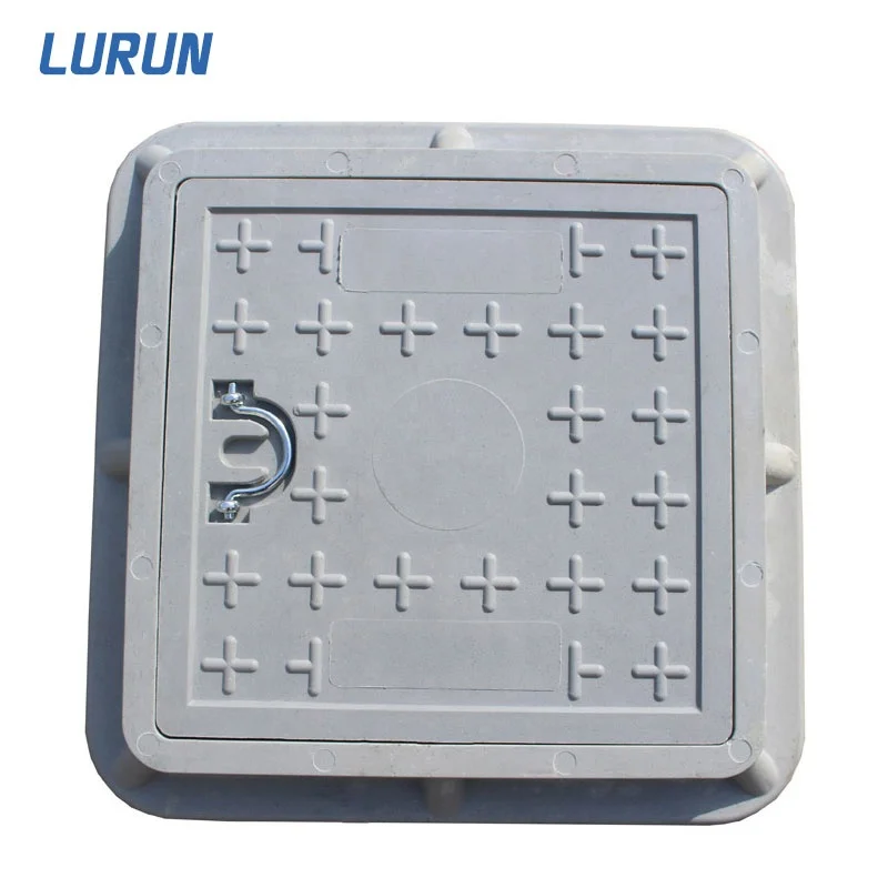 High Quality Composite Light Weight Sewer rectangular manhole Cover price