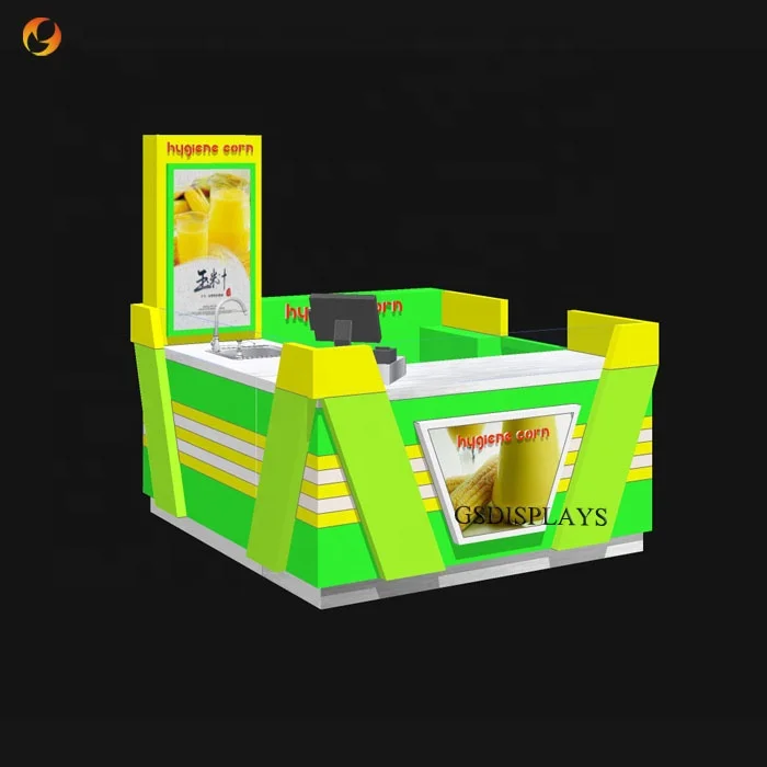 Розничная продажа, деревянный торговый центр, киоск «Кукуруза»